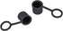 uxcell 5pcs BNC Silicone Protectors Cap Port Cover Anti Dust Black...