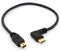 Angle USB Type C to Micro USB Cable, 90 Degree USB-C Male to Micro-B Male Adapter Converter for MacBook Pro, Laptop, Android Devices(Only for Char...