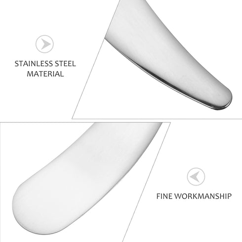 Stainless Steel Spoon Facial Cream Spatula Facial Cream Spoon Makeup Supply Spatula Makeup Tools face Cream Scoops Cream applicator Spatula Truly ...