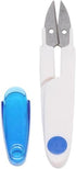 yueton Pack of 4 Plastic Handle & Safety Cover Sewing Scissors Clothes Thread Embroidery Cross-stitch Craft Clipper Cutter Tailor Nippers, Sewing ...