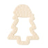 Jimibaby Christmas Teether - Teething Toy for Baby Boys & Girls, Ideal Stocking Stuffer, Comes with Gift Package (Christmas Hat)...