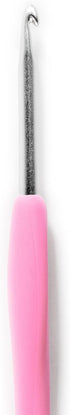 Clover 1044/F Pink Amour Crochet Hook, Size F, 3.75mm...