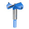 uxcell Forstner Drill Bits 55mm, Tungsten Carbide Wood Hole Saw Auger Opener, Woodworking Hinge Hole Drilling Boring Bit Cutter (Blue, Gray)...