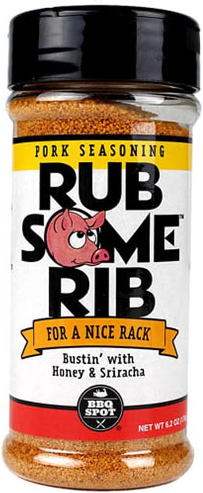Bbq Spot Rub Some Rib Honey and Sriracha Seasoning Rub 6 oz....
