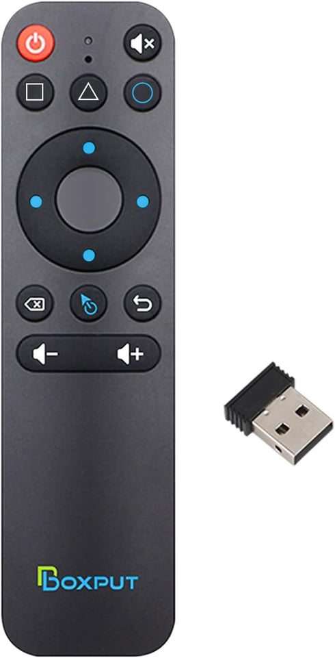 BPR1S Plus Air Mouse Remote Control 2.4G RF Remote Bluetooth Voice Remote Control with IR Learning 6-axis Gyro USB Receiver for Android TV Box TV ...