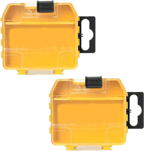 2PCS #DT70800-QZ Small Bit Storage Case Pack #DT70800 TSTAK Parts Box Quality Durable New Replacement Parts For DeWalt...