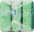Dawn Power Clean Wedge-Shaped Scrubber Sponges, Green (Pack of 3)...