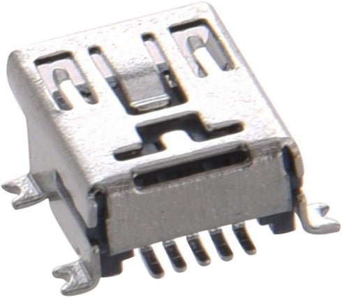 10 Pcs Mini USB Type B Female Port 5-Pin 180 Degree SMD SMT PCB Jack Socket...