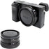 2 Pack Rear Lens Cap and Camera Body Cap Cover Kit for Sony A9 A7 A7II A7III A7IV A7S II III A7R II III A7RIV A7RV A7CR A7C II A7CII A6700 A6600 A...