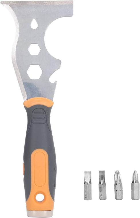 Paint Scraper 16 in 1 Putty Knife Painters Tool Paint Scraper Tool for Wood, Wallpaper Scraper...