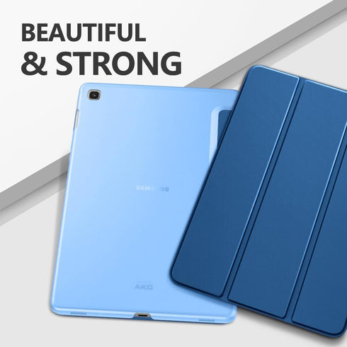 MoKo Case Fit Samsung Galaxy Tab S5e 2019, Ultra Thin Slim Shell Trifold Stand Cover with Frosted Back with Auto Wake & Sleep for Galaxy Tab S5e S...