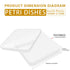 Polystyrene Petri Dish, Sterile, Pack of 10 (Square, PetriDish10x10)...