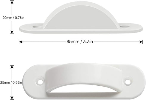 Wall Switch Guards Plate Covers Child Safety Security Home Decor (4 Pack), White - Keeps Light ON Or Off Protects Your Lights or Circuits from Acc...