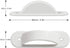 Wall Switch Guards Plate Covers Child Safety Security Home Decor (4 Pack), White - Keeps Light ON Or Off Protects Your Lights or Circuits from Acc...
