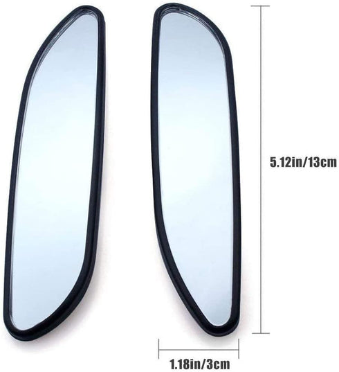 EEEkit Cars Blind Spot Mirrors Unique design, Mirror for blind side 360 Degree Rotating Design, Side Mirror Wide Angle Mirror Safety Convex Rearvi...