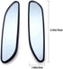 EEEkit Cars Blind Spot Mirrors Unique design, Mirror for blind side 360 Degree Rotating Design, Side Mirror Wide Angle Mirror Safety Convex Rearvi...