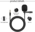 NHOPEEW 3.5mm Car Microphone for Car Stereo Universal Portable 5ft Lavalier Clip Mic for Vehicle Head Unit Bluetooth Radio...