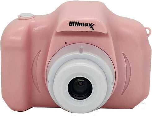 Ultimaxx Essential Kid’s Digital Camera Bundle (Pink) - includes: 32GB microSD Card, High-Speed Memory Card Reader with Internal microSD Slot, Lan...