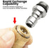 2 PCS pressure washer coupler 1/4 inch Quick Connect to Female NPT 5000 PSI Solid Brass Fitting for Wand Hose Gun Power Washer Parts and Accessori...