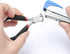 End Cutting Pliers for Jewelry Making, Nail Puller Tool for Carpenter, End Nippers for Zipper Install Stops, Wire Cutting...