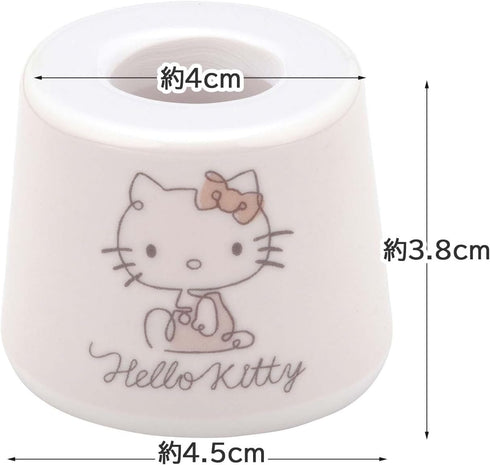 Skater TBST1-A Toothbrush Stand, Toothbrush Holder, Hello Kitty, Line Design, Sanrio...