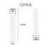 Test Tubes 25x140mm(40ml), Clear Plastic Tubes with Screw Caps for Science Experiment Party Decoration Christmas Birthday Gifts Candy Storage...