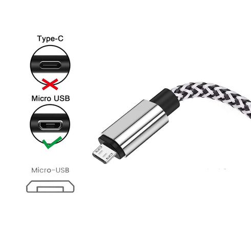 Micro USB Android Cable, KSun.Y (2 Pack 3FT) Fast Charging Cord Micro USB 2.0 Connector Braid Compatible with Samsung Galaxy, Motorola More (2 Pac...