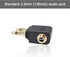2-Pack Airline Airplane Flight Adapters for Headphones,Gold Plated Dual 3.5mm Male to 3.5mm Female,3.5mm Stereo Aux Jack Headphone Adapter for Aud...