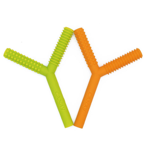 Y Hollow Chew Tubes Sensory Chew Toys for Autistic Children(2 Pack), Alt. to Chew Necklaces for Sensory Kids, Teething, Oral Motor Stimulation, AD...