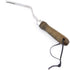 Burpee 12" Stainless Steel Weeder | Durable Long Lasting Garden Tool | Leather Wrist Strap 5" Handle, Walnut...