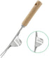 Garden Weeding Tool Set Stainless Steel Weed Puller Tool Removal Weed Puller Yard Gardening Lawn Tool for Sidewalk Patio Wall Crevice(Sickle+Fork...