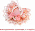 Pet Pink Adjustable Collar Dog Detachable Lace Neckerchief Cat Scarf Accessories Puppy String Bib for Small Medium Pet, Neck 9.84-11.81 Inches(M,p...