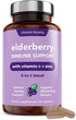 Vitamin Bounty Elderberry Organic Elderberry Capsules for Adults - Elderberry Vitamin C and Zinc Supplement, & Echinacea, Immune System Support, A...