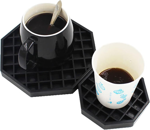 Coffee Countertop Octagon Drip Tray (4" - 3 pcs)...