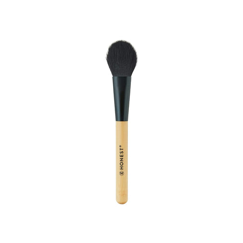 Honest Beauty Powder Brush | Even Blending for Loose + Pressed Powders | Renewable Bamboo, Synthetic Bristles | Cruelty Free...