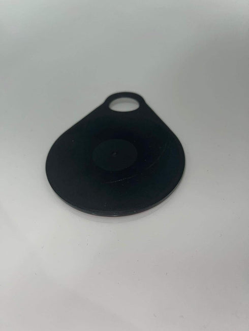 Bestrix Dashboard Pad for Car Mounts - Black Rubber Universal Fit for Passenger Cars...