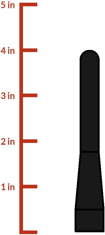 CravenSpeed Stubby Antenna Replacement for The Honda Goldwing GL1800 2006-2017 | 4 inches...