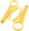 RJ45 Cat5 Network Wire Cable Punch Down Cutter Stripper, 5-Piece...