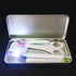 LED Weeding Tools Set for Vinyl with Light Craft Basic Tool Kits for Cricut with Storage Case for Removing Tiny Vinyl Paper & Iron-on Projects Cut...