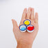 9 Pcs Small Ceramic Paint Palette Bowl Glazed Watercolor Painting Dish for Oil Acrylic Watercolor Gouache...