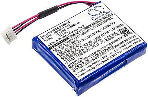 Replacement Battery for Qolsys IQ Panel 2 IQ Panel 2 Plus Panel, QR0041-840 VT26 2600mAh...