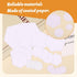 600 Pieces Paper Piecing Hexagon Paper Piecing Template 6 Sizes White Paper Piecing Quilting Template Hexagon Shape for Quilting, Sewing, Craft Id...