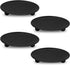 Iron Plate Candle HolderBlack Pillar Candle Holders for Table?Decorative Pillar Candle Plate?Pedestal Candle Stand for LED & Wax Candles, and Wax ...