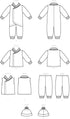McCall Pattern Company Baby's Bunting, Jacket, Vest, Pants, and Beanie Sewing Patterns, Sizes S-XL...