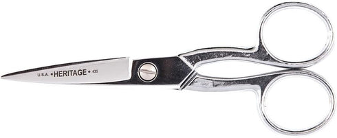 Klein Tools G435 Scissors, Made in USA, Tailor Point Scissor Great for Embroidery, Sewing, Fabric, Electronics, More, 5-Inch...