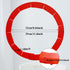 Adjustable Silicone Pie Crust Shields Baking Protectors Cover Ring Fits 8-11.4 Inch Pies Baking Pie Crust Shield Protector Cover for Edges (Red-1P...