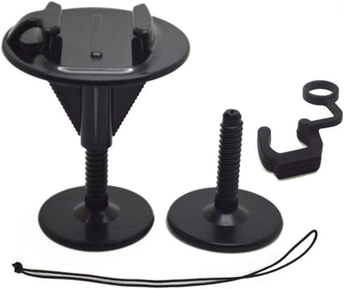 Bodyboard Wakeboard Foam Surfboard Mount Kit Surfing Mount with Anti-Lost Strap for GoPro Hero 8/7/6/5/4/3+/3/2/1 (Black)...