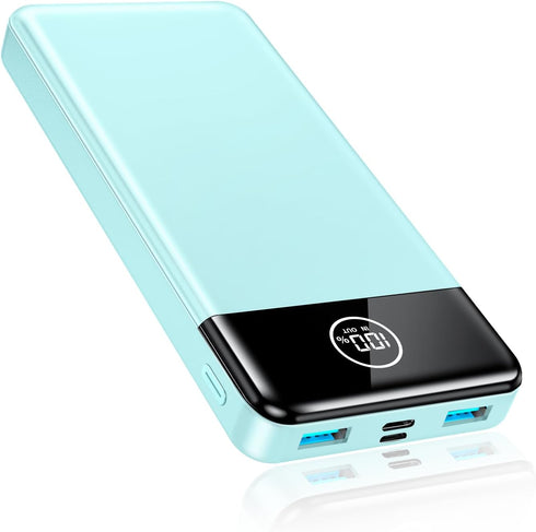 Portable Charger, 33800mAh Power Bank, 22.5W Fast Charging Battery Pack with USB C/USB A Output, Digital Display Portable Phone Charger for iPhone...