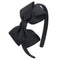7Rainbows Fashion Cute Black Bow Headband for Girls Toddlers....