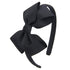 7Rainbows Fashion Cute Black Bow Headband for Girls Toddlers....